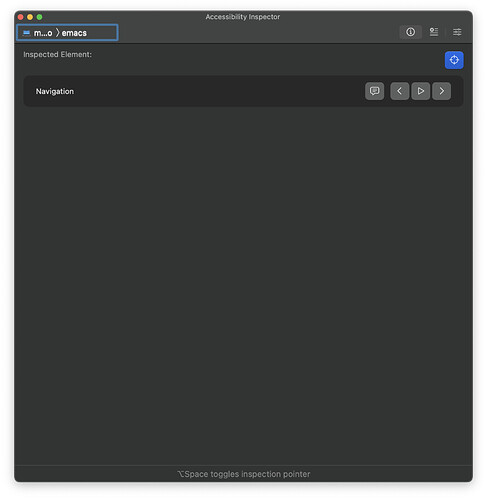 emacs-accessibility-inspector