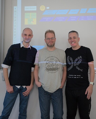 Valentin, Eelco, and Elton